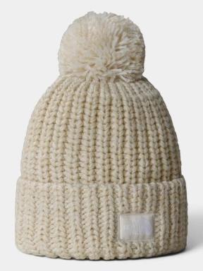 caciula cu mot The North Face Cozy Chunky Cabin Beanie nisip 1