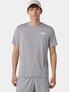 tricou pentru sport, cu maneci scurte pt. barbati The North Face M 24/7 S/S Tee Reg gri 1