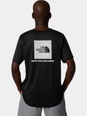 tricou pentru sport, cu maneci scurte pt. barbati The North Face M 24/7 Box Nse Ss Tee negru 3