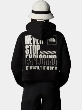 W Coordinates Crop Hoodie