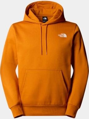 pulover cu gluga pt. barbati The North Face M Simple Dome Hoodie portocaliu 1