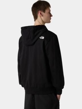 pulover cu gluga pt. barbati The North Face M Simple Dome Full Zip Hoodie negru 3