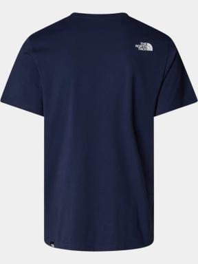 tricou cu maneci scurte pt. barbati The North Face M Ss Easy Tee albastru inchis 3