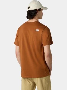 tricou cu maneci scurte pt. barbati The North Face M Ss Easy Tee maro 3