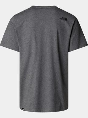 tricou cu maneci scurte pt. barbati The North Face M Ss Easy Tee gri 3