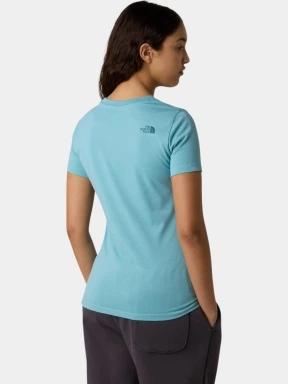 tricou cu maneci scurte pt. femei The North Face W Ss Easy Tee albastru 3