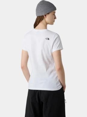 tricou cu maneci scurte pt. femei The North Face W Ss Easy Tee alb 3