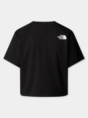 crop top pt. femei The North Face W S/S Easy Relaxed Cropped Tee negru 3