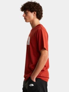 tricou cu maneci scurte pt. barbati The North Face M Evolution Half Dome Regular Short Slee rosu 3