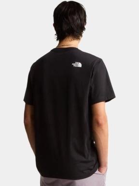 tricou cu maneci scurte pt. barbati The North Face M Evolution Half Dome Regular Short Slee negru 3