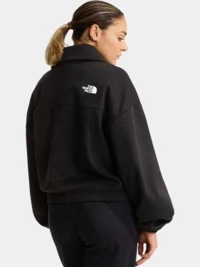 pulover pt. femei The North Face W Ma Fleece Interest 1/4 Zip negru 3