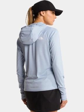 tricou cu maneci lungi, pentru sport pt. femei The North Face W Sunriser Hoodie albastru deschis 3