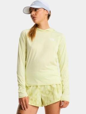 tricou cu maneci lungi, pentru sport pt. femei The North Face W Sunriser Hoodie galben 1