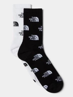 ciorapi The North Face Everyday Crew Sock Logo - 2P alb 1