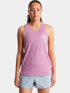 tricou de sport fara maneci pt. femei The North Face W Flex Tank magenta 1