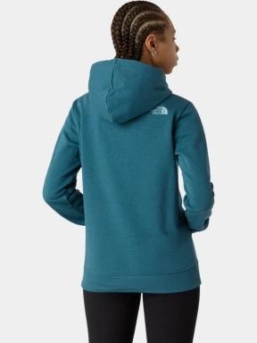 pulover cu gluga pt. femei The North Face W Drew Peak Light Hoodie albastru 3