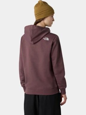 pulover cu gluga pt. femei The North Face W Drew Peak Light Hoodie maro 3
