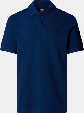 tricou cu guler pt. barbati The North Face M Essential Regular Polo albastru 1