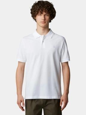 tricou cu guler pt. barbati The North Face M Essential Regular Polo alb 1