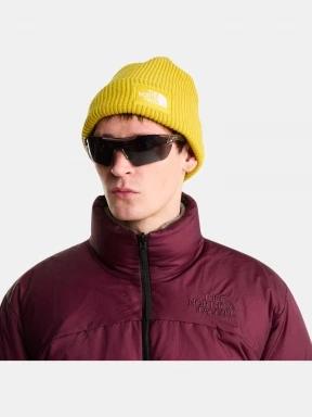 caciula tricotata The North Face Salty Lined Beanie galben 1