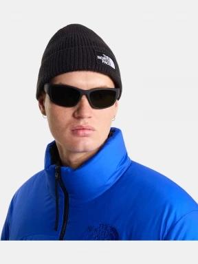 caciula tricotata The North Face Tnf Logo Box Cuffed Beanie negru 1