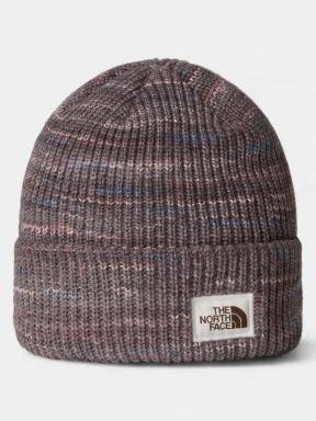 caciula tricotata The North Face Salty Bae Lined Beanie maro 1