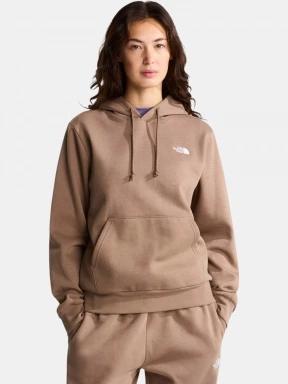 pulover cu gluga pt. femei The North Face W Evolution Simple Dome Regular Hoodie maro 1