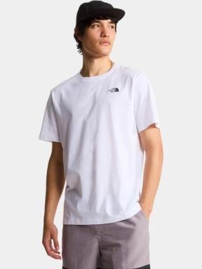 tricou cu maneci scurte pt. barbati The North Face M Evolution Simple Dome Regular Short Sl alb 1