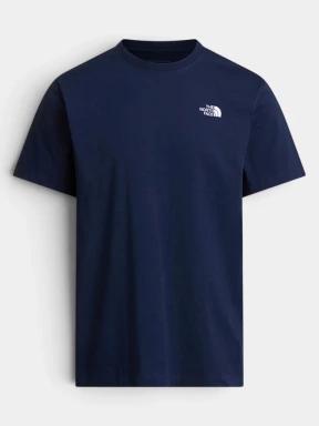 tricou cu maneci scurte pt. barbati The North Face M Evolution Simple Dome Regular Short Sl albastru inchis 1