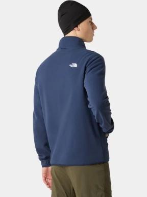 pulover polar pt. barbati The North Face M Glacier Fleece Jacket albastru inchis 3