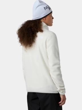 pulover polar pt. femei The North Face W Glacier Fleece Jacket alb 3