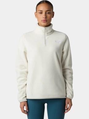 pulover polar pt. femei The North Face W Glacier Fleece 1/4 Zip Jacket alb 1