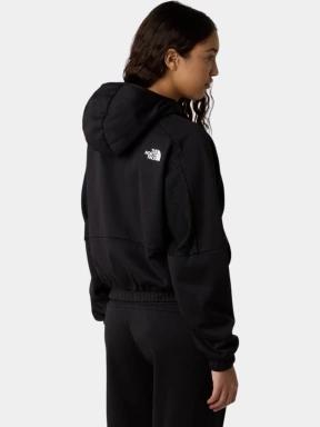 pulover cu gluga pt. femei The North Face W Mountain Athletics Fleece Full Zip Jac negru 3