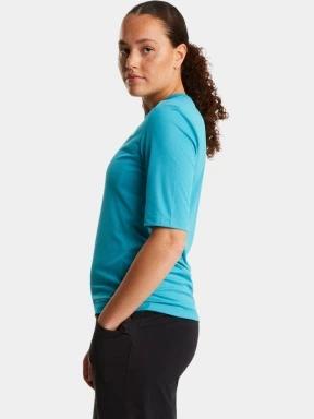 tricou pentru sport, cu maneci scurte pt. femei The North Face W Shadow Short Sleeve T-Shirt albastru 3