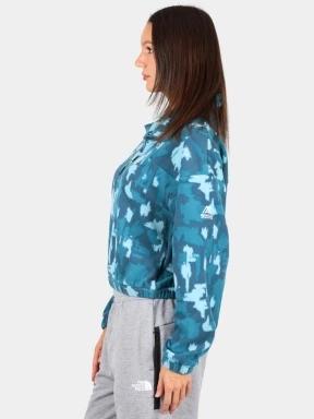 pulover polar pt. femei The North Face W Mountain Athletics Fleece 1/4 Zip-Prin albastru 3