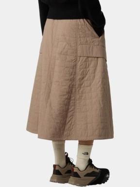 fusta midi pt. femei The North Face W Quilted Volume Skirt - Ap maro 3