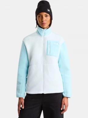 pulover polar pt. femei The North Face W Yumiori Full Zip albastru deschis 1