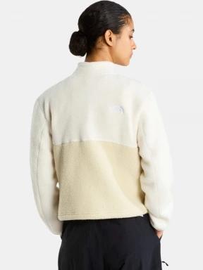 pulover polar pt. femei The North Face W Yumiori 1/4 Zip nisip 3