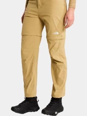 pantaloni de drumetie pt. femei The North Face W Exploration Reg Straight Convertible P maro 1