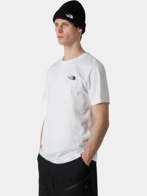 tricou cu maneci scurte pt. barbati The North Face M Vertical Logo Ss Tee alb 1