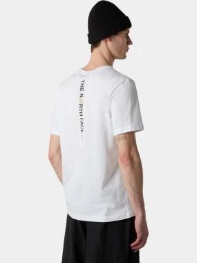 tricou cu maneci scurte pt. barbati The North Face M Vertical Logo Ss Tee alb 3