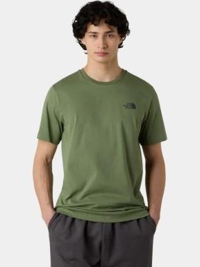 tricou cu maneci scurte pt. barbati The North Face M Mountain Sketch Ss Tee verde 1