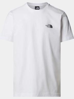 tricou cu maneci scurte pt. barbati The North Face M Mountain Sketch Ss Tee alb 1