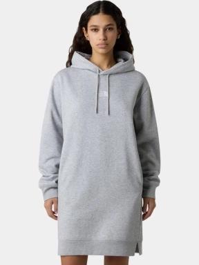 rochie pulover pt. femei The North Face W Essential Relaxed Hooded Dress gri 1