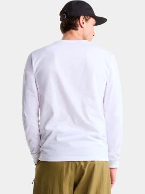 tricou cu maneci lungi pt. barbati The North Face M Evolution Simple Dome Regular Long Sle alb 3