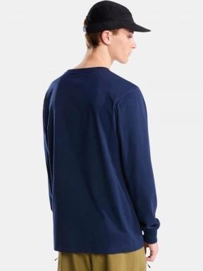 tricou cu maneci lungi pt. barbati The North Face M Evolution Simple Dome Regular Long Sle albastru inchis 3