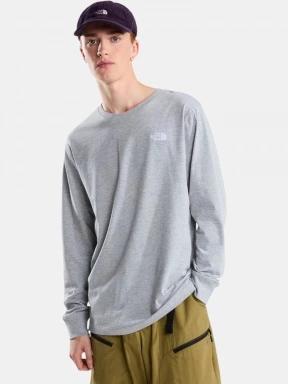 tricou cu maneci lungi pt. barbati The North Face M Evolution Simple Dome Regular Long Sle gri 1
