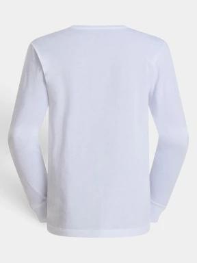 tricou cu maneci lungi pt. barbati The North Face M Evolution Simple Dome Regular Long Sle alb 3