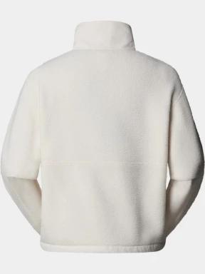pulover polar pt. femei The North Face W Yumiori Off Peak Full Zip Jacket alb 3