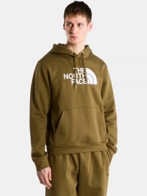 pulover cu gluga pt. barbati The North Face M Tnf Essential Drew Peak Regular Hoodie oliv 1